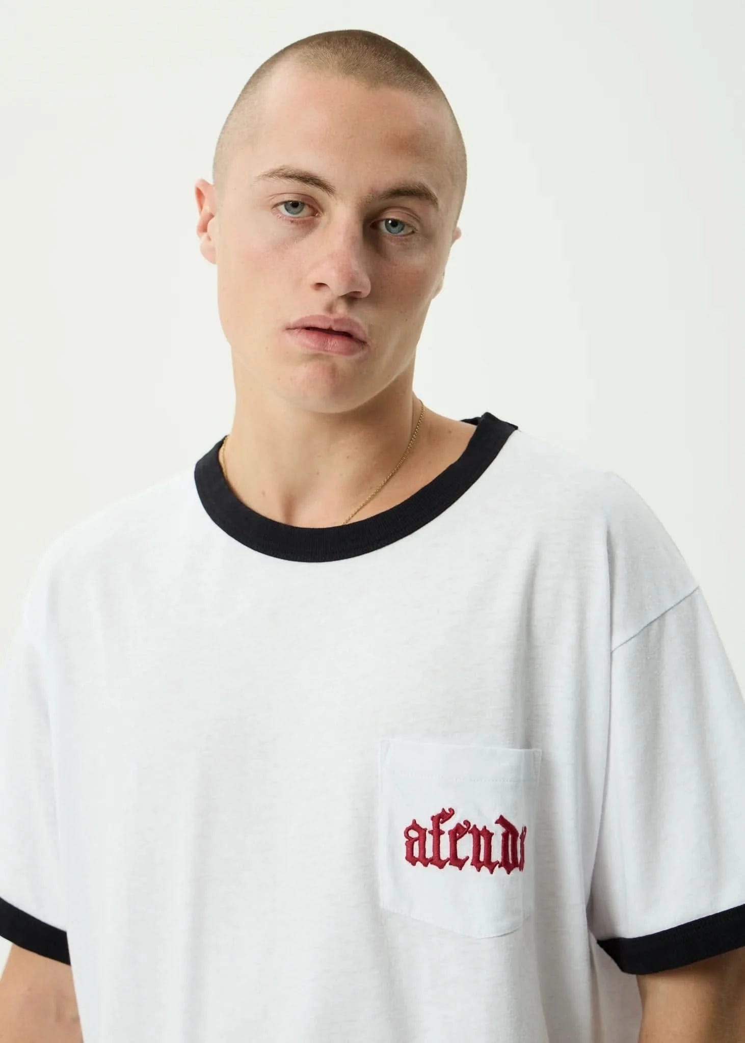 Afends Drop Zone Ringer Tee