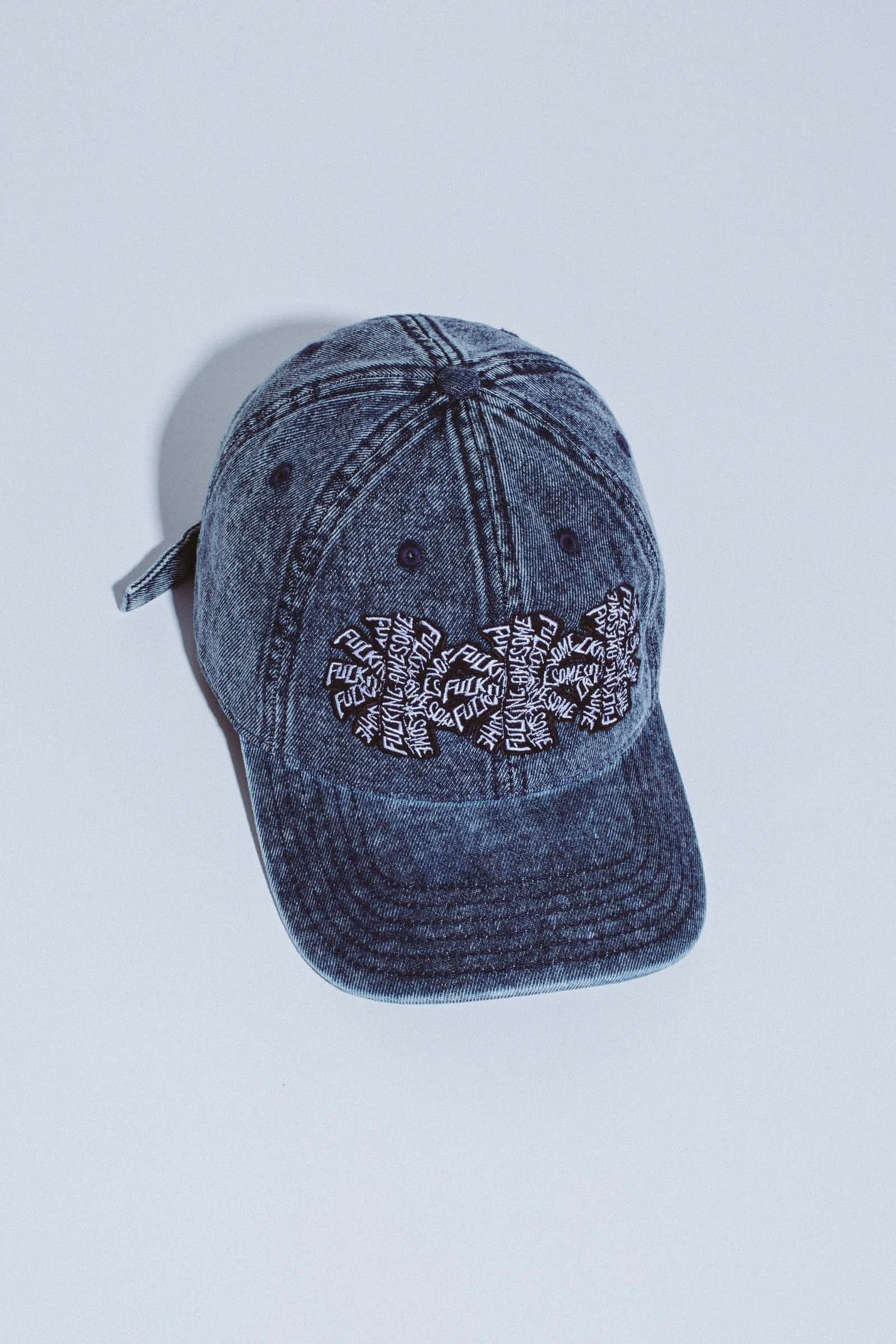 FA Three Spiral Denim 6 Panel Hat