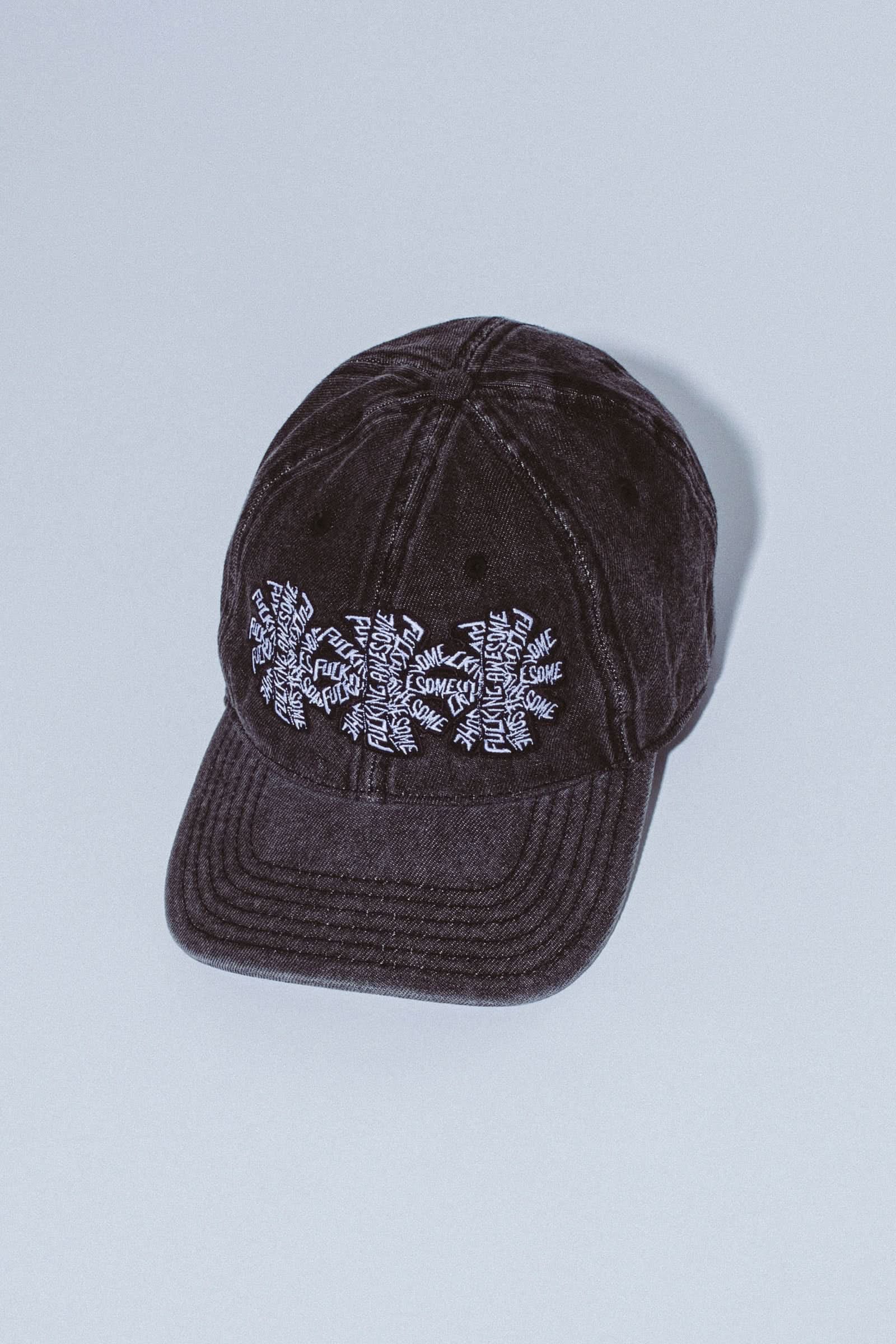 FA Three Spiral Denim 6 Panel Hat