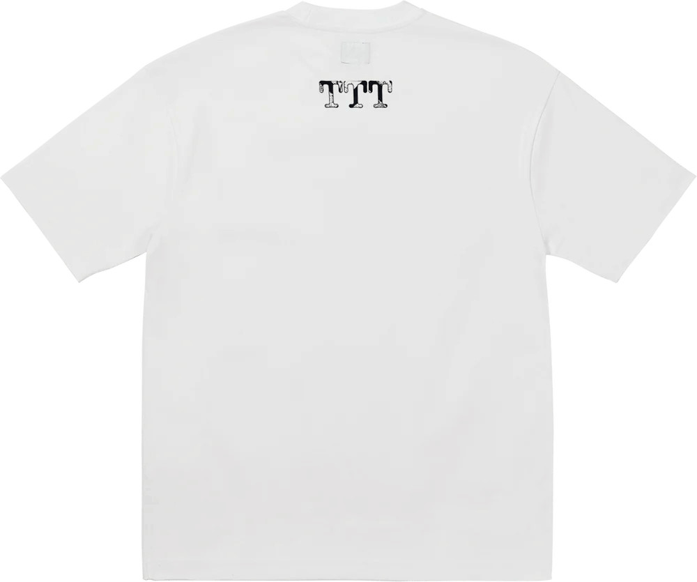 The Trilogy Tapes Chevron Brethren T-Shirt White