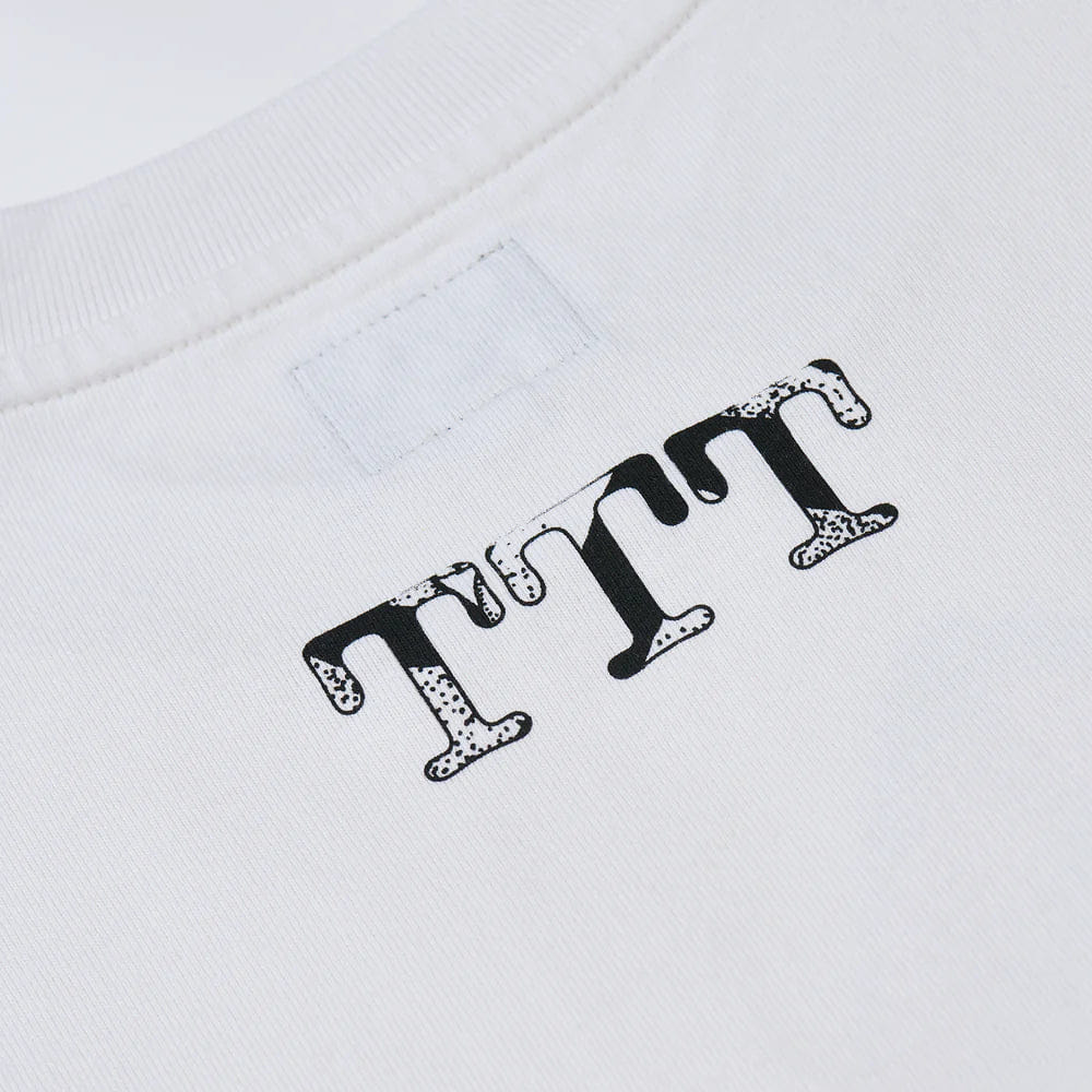 The Trilogy Tapes Chevron Brethren T-Shirt White