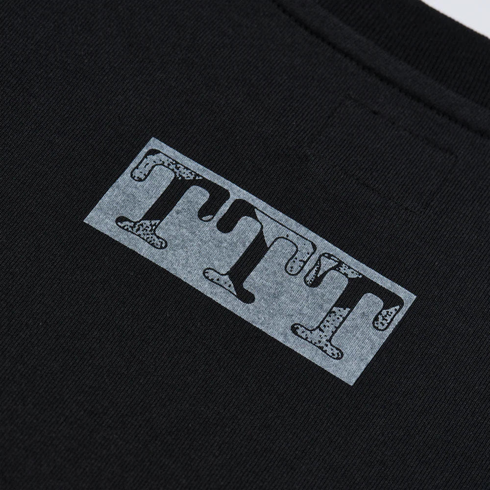 The Trilogy Tapes Combo Chevron T-Shirt Black
