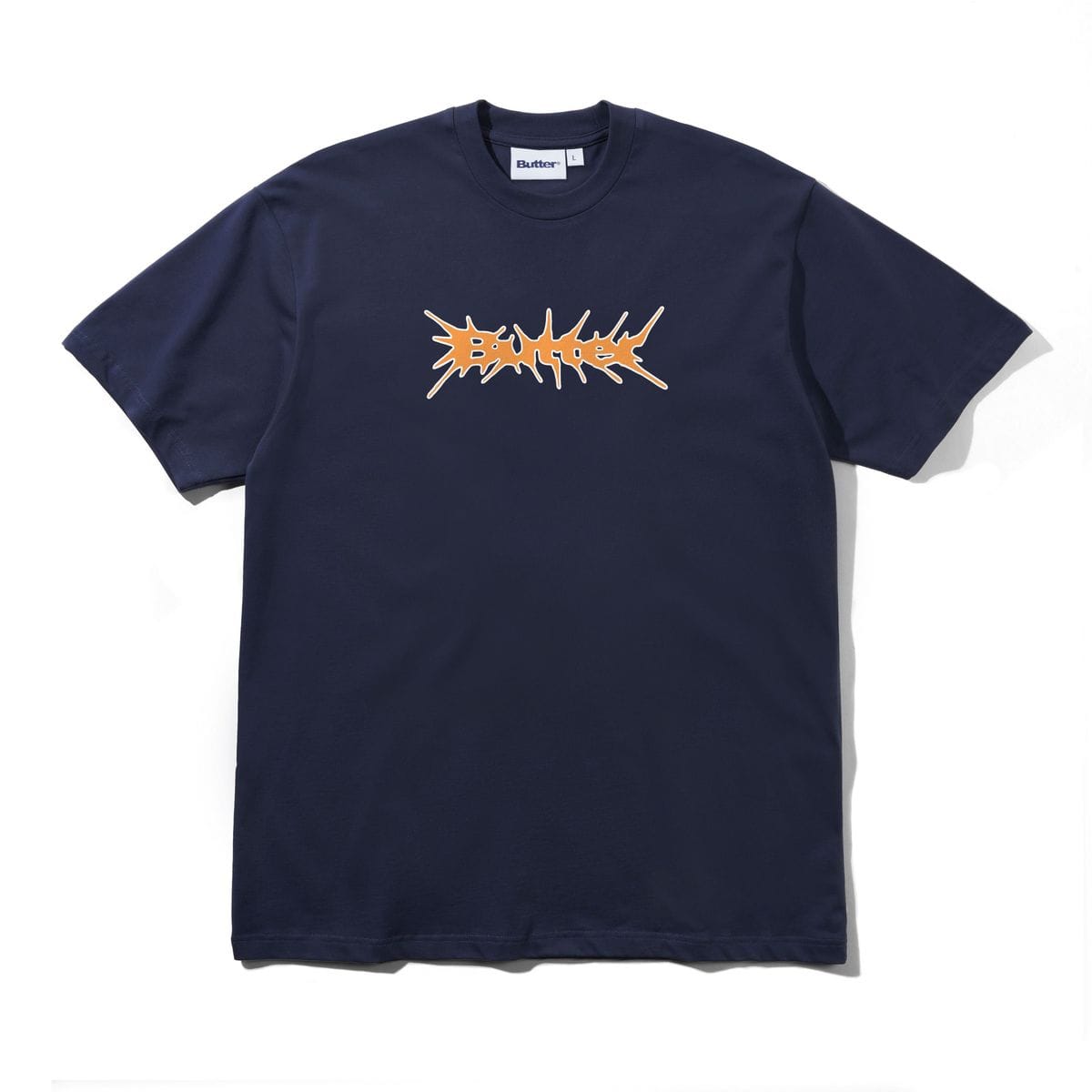 Butter Goods Nail Logo Tee Navy