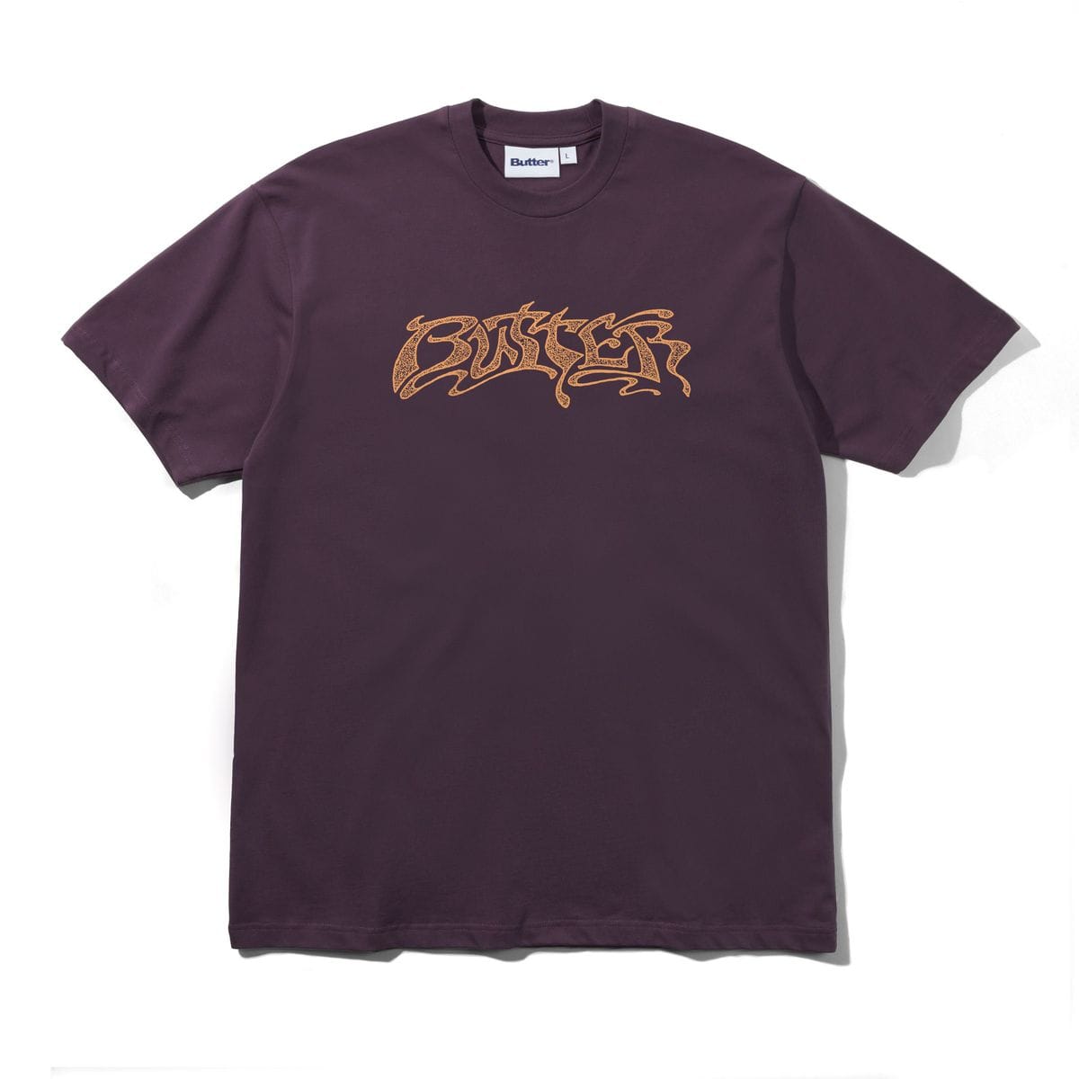 Butter Goods Drummer Tee Eggplant