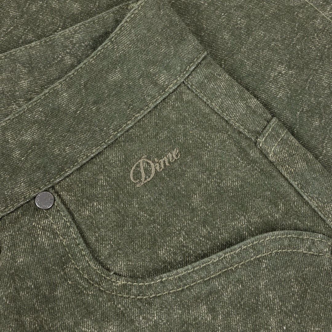 Dime MTL Classic Dime Shorts Electric Green