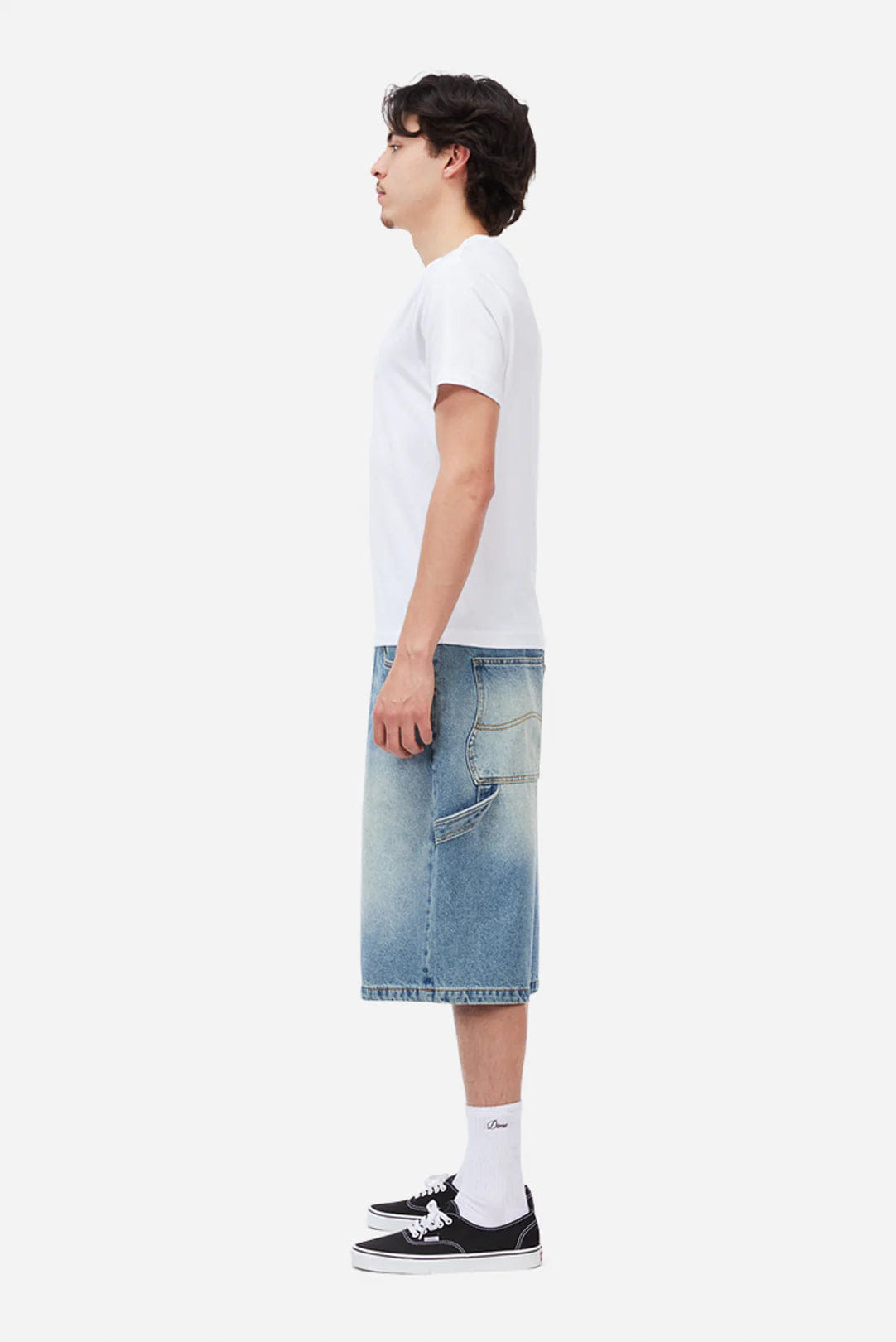 Dime MTL Classic Dime Shorts Sandblasted Indigo