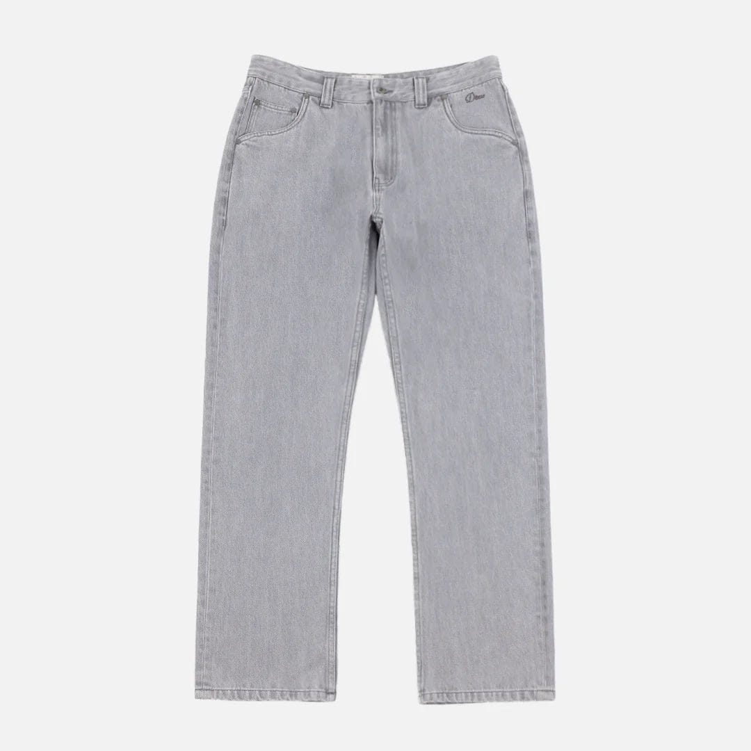 Dime MTL Straight Denim Pants Grey Washed Denim