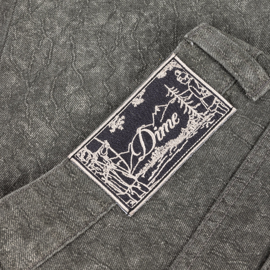 Dime MTL Baggy Denim Pants Electric Charcoal