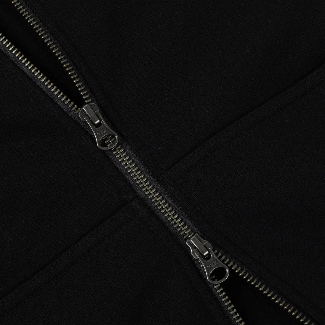 Dime MTL Classic Veins Zip Hoodie Black
