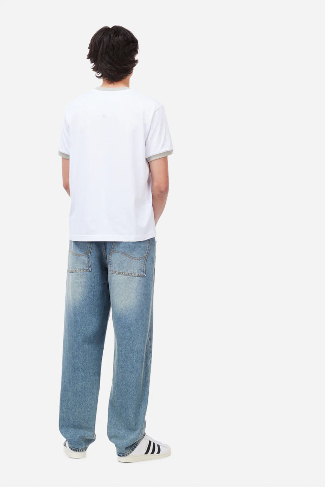 Dime MTL Arch Ringer T-Shirt White