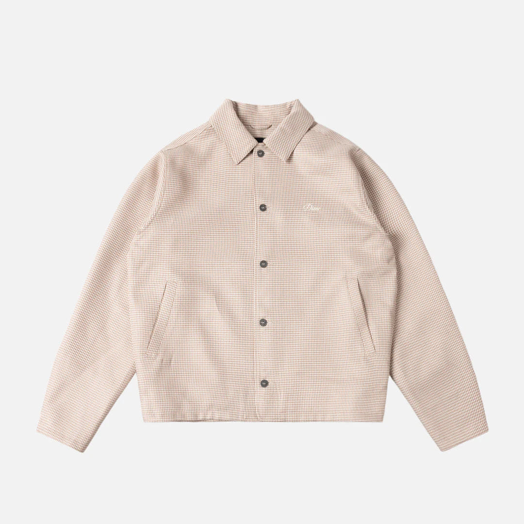 Dime MTL Houndstooth Jacket Beige
