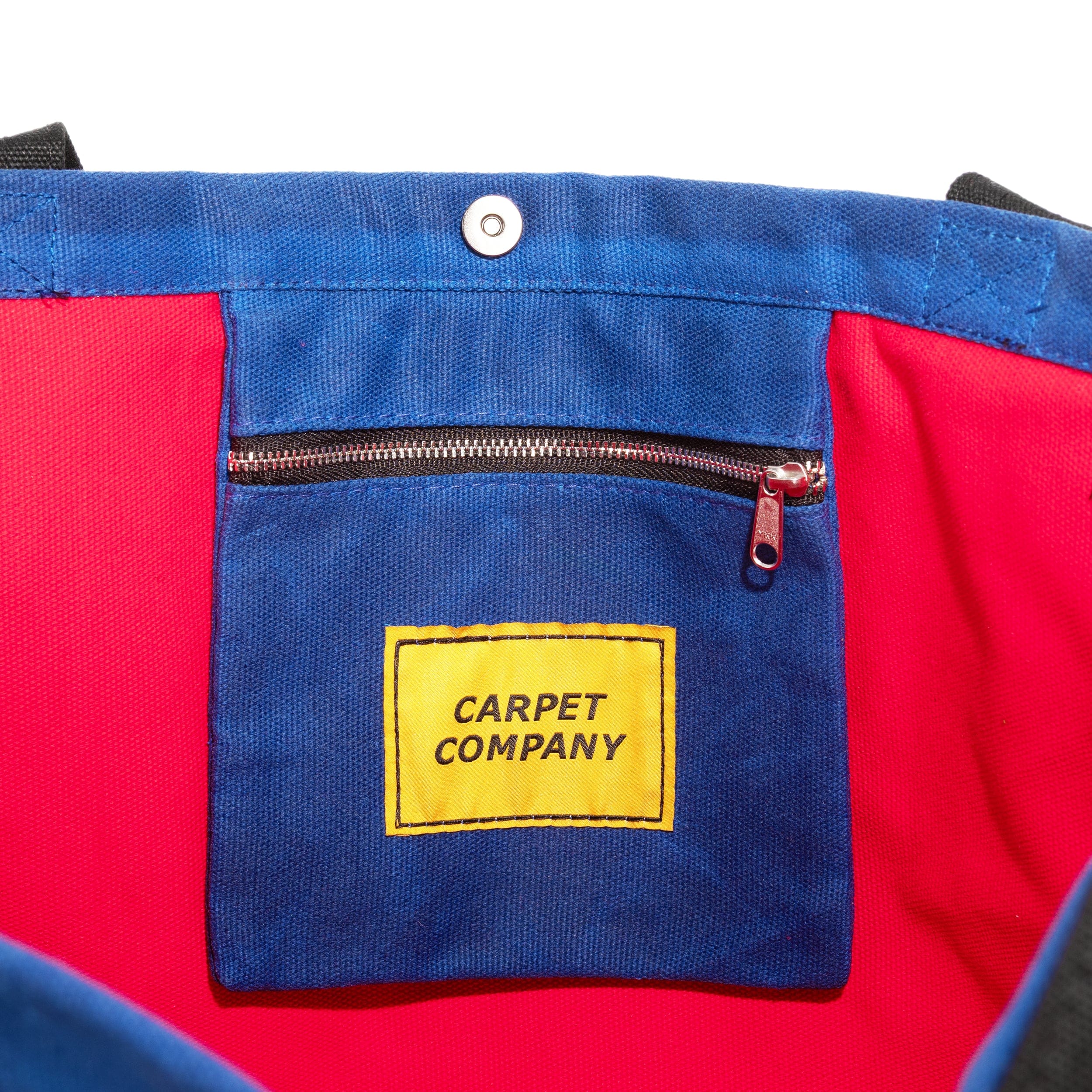 Carpet Company Varsity Waxed Canvas Tote Bag