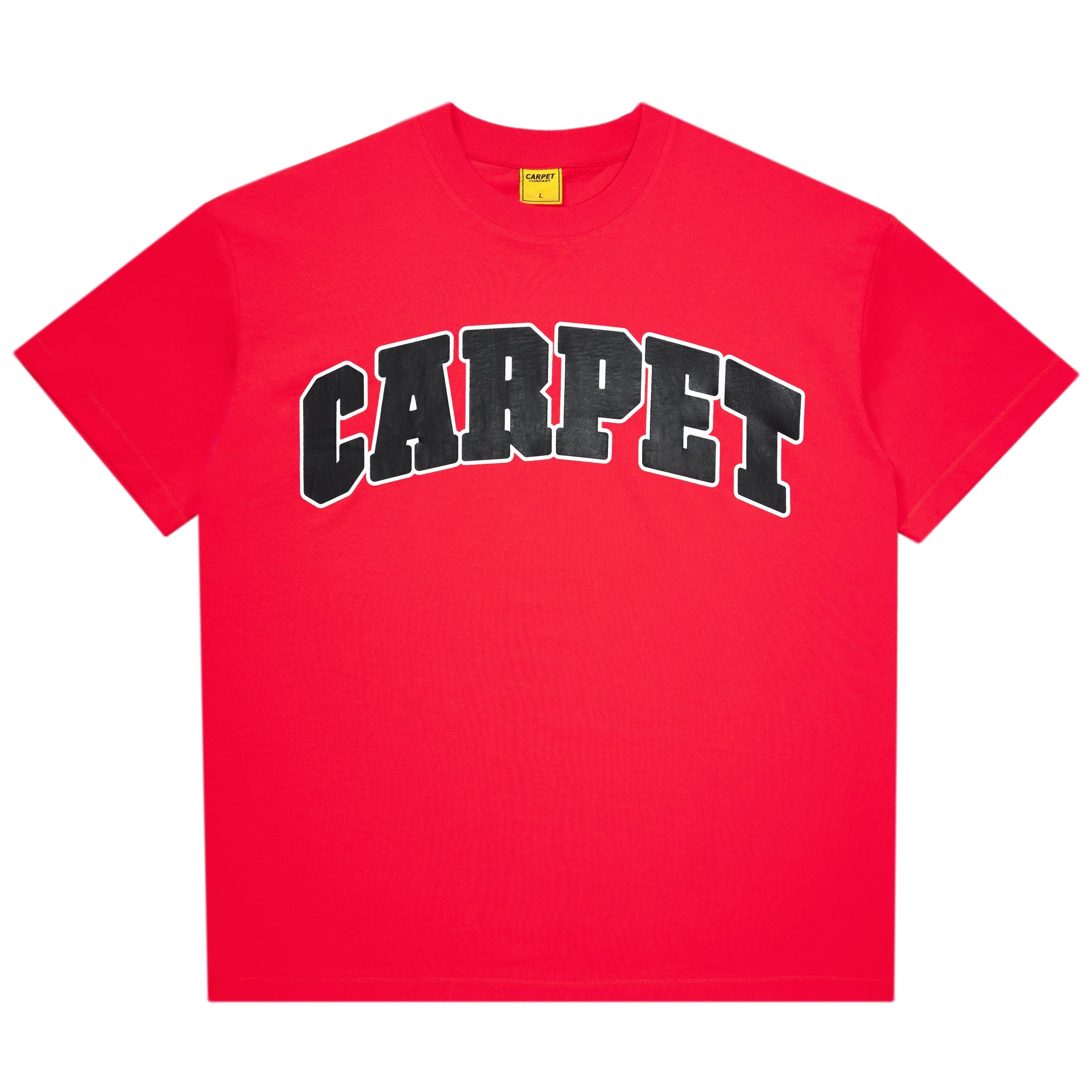 Carpet Company Varsity Tee Red