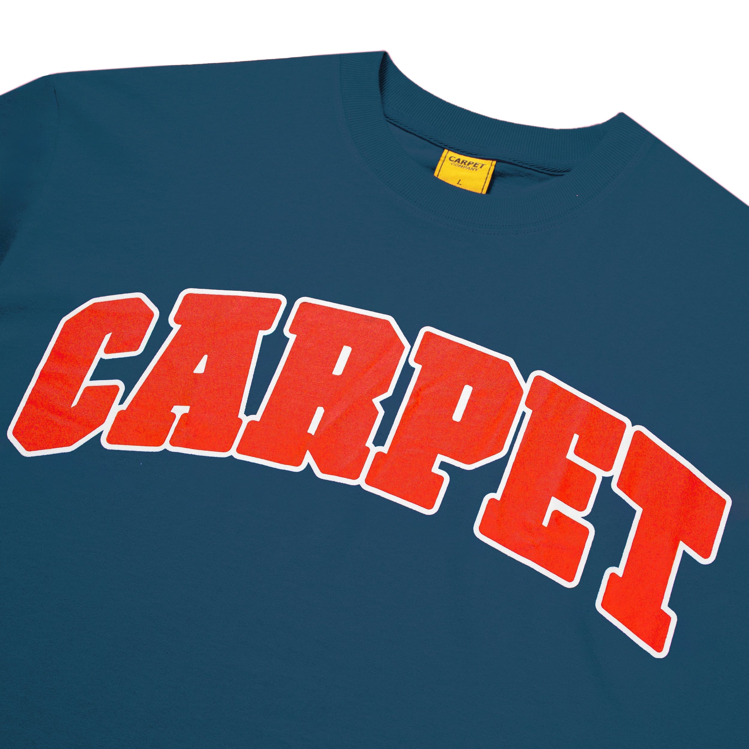 Carpet Company Varsity Tee Blue