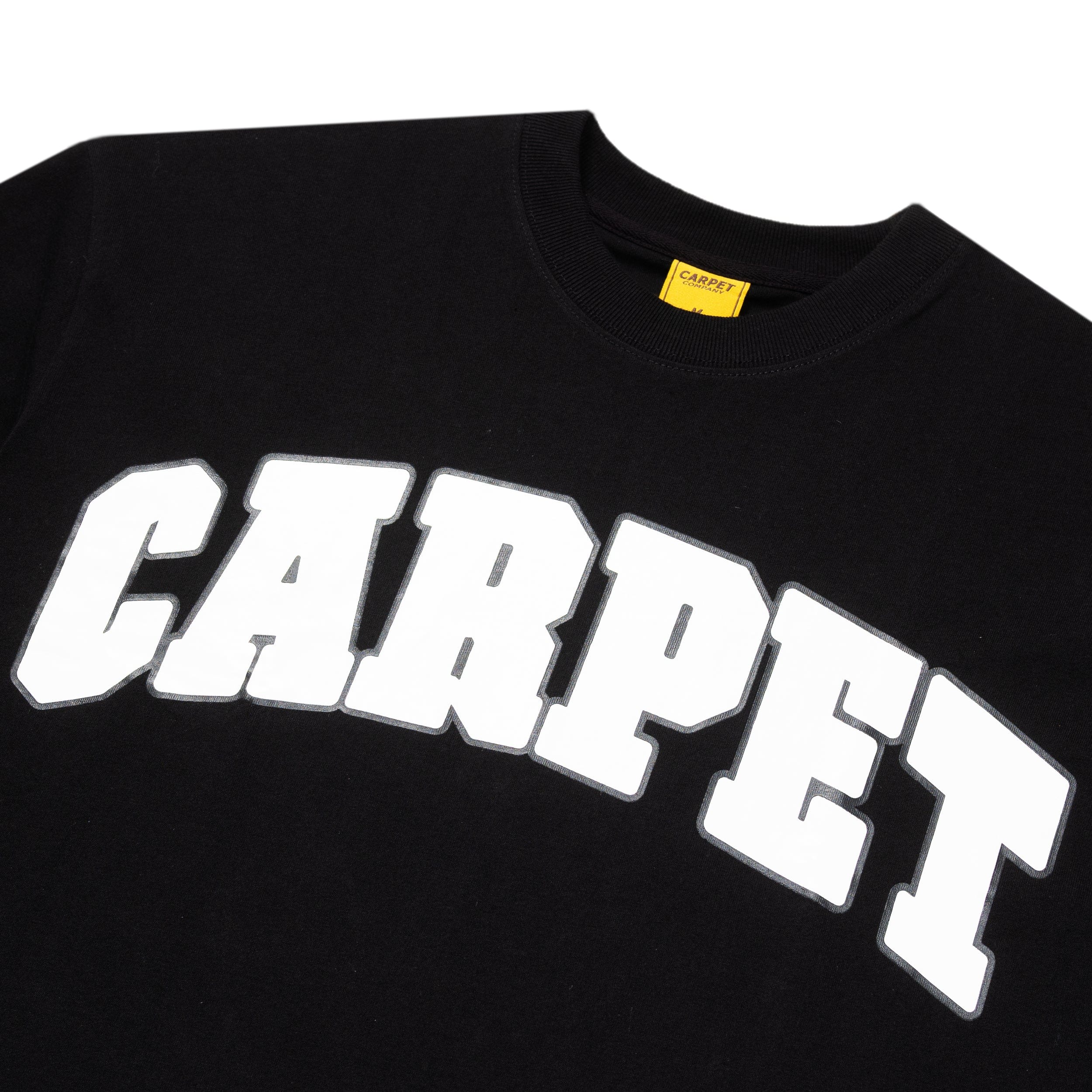 Carpet Company Varsity Tee Black