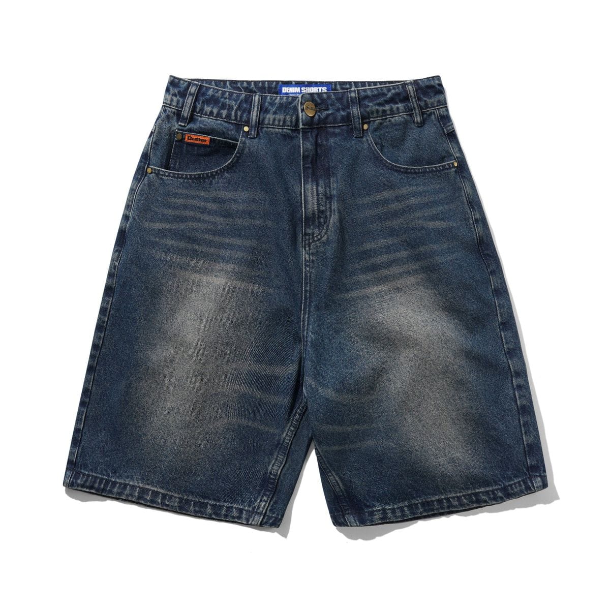 Butter Goods Baggy Denim Shorts Vintage Indigo