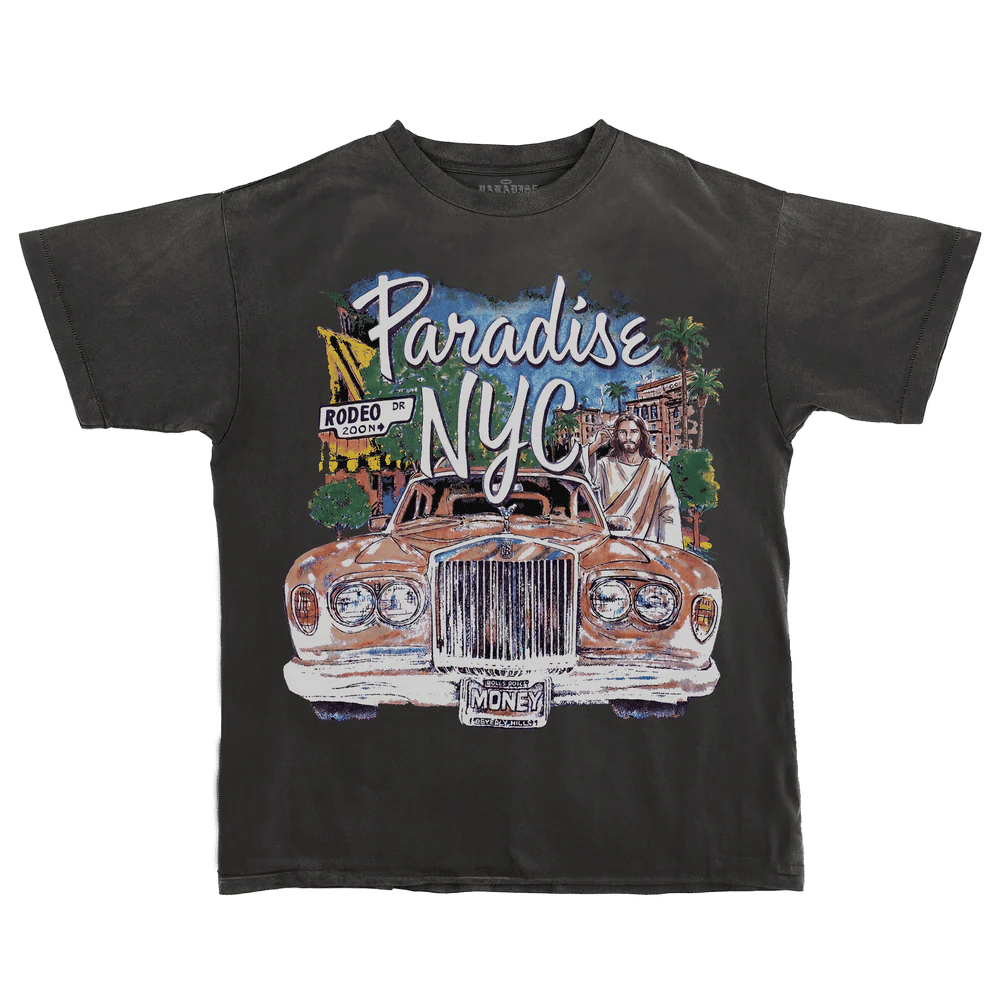 Paradise NYC Rodeo Drive Tee Black