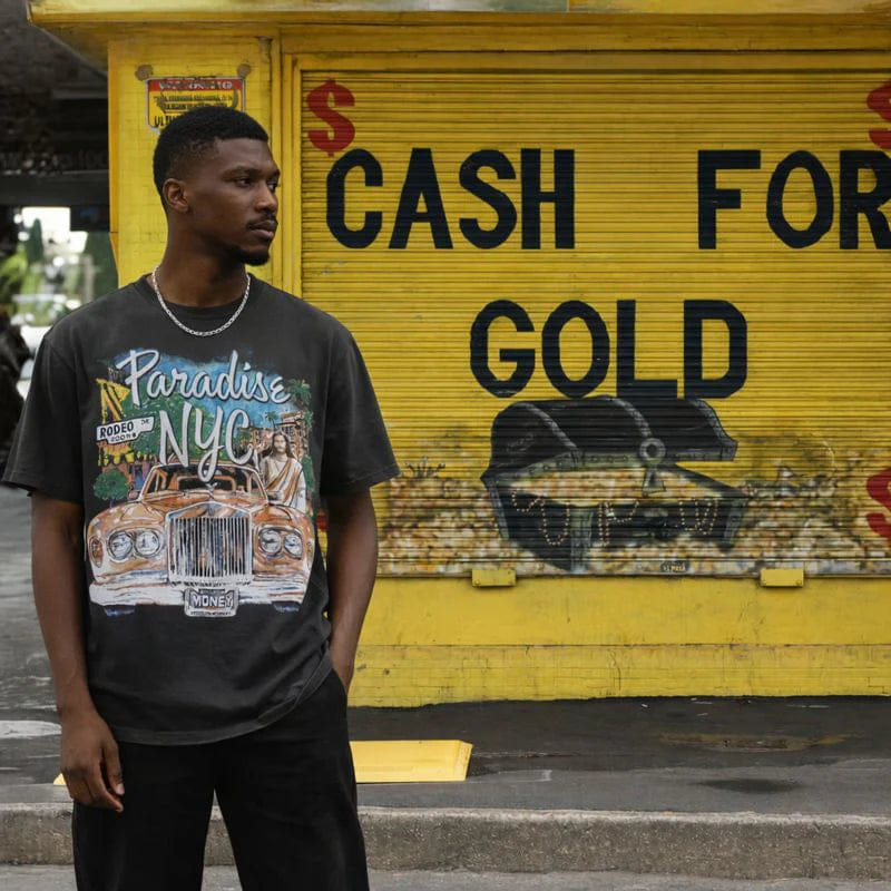 Paradise NYC Rodeo Drive Tee Black