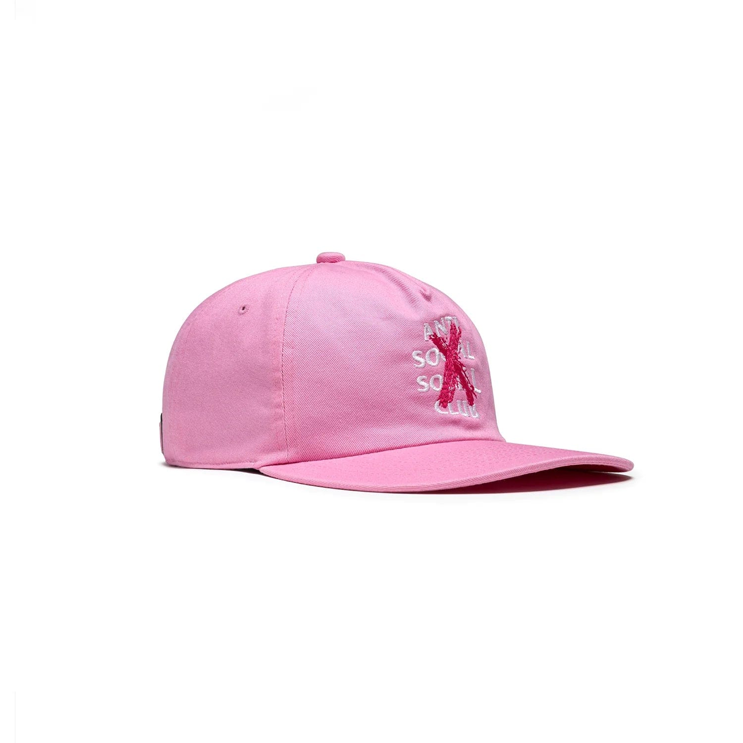 Anti Social Social Club Canceled Paint Hat Pink