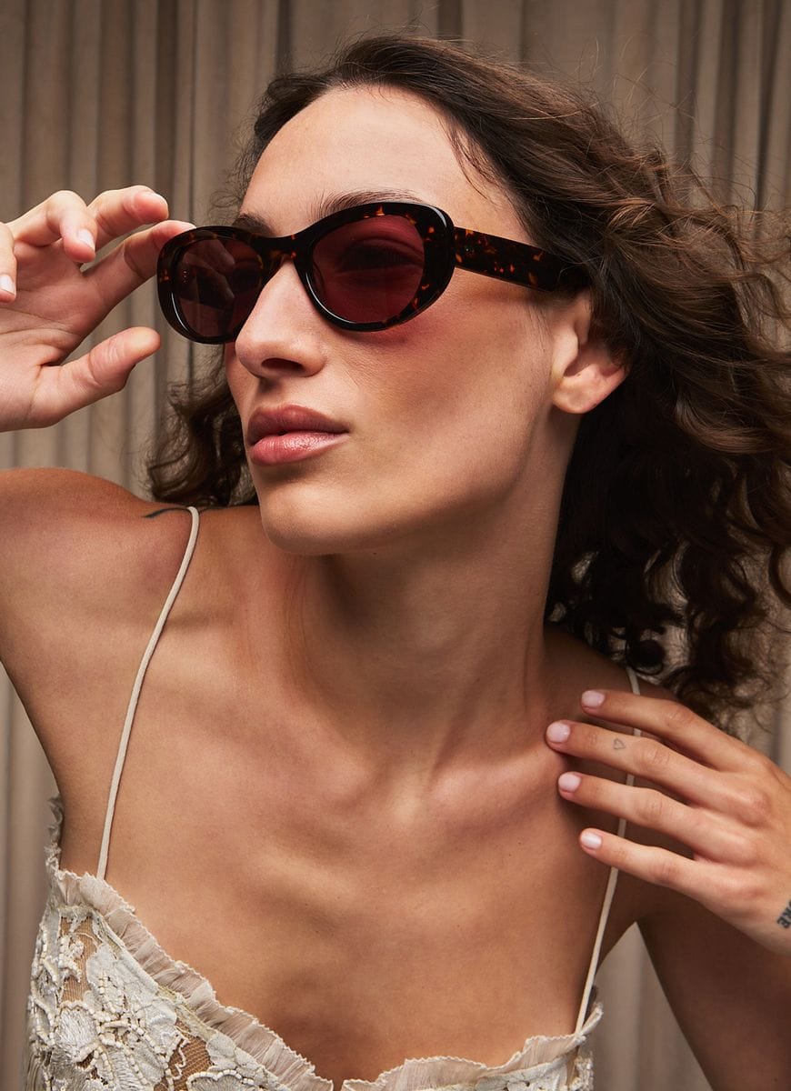 Spitfire Cut 124 Tortoise Shell / Blush Sunglasses