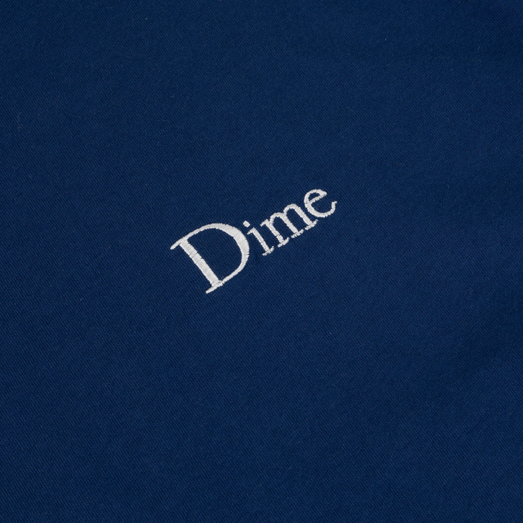 Dime MTL Classic Small Logo Tee Navy
