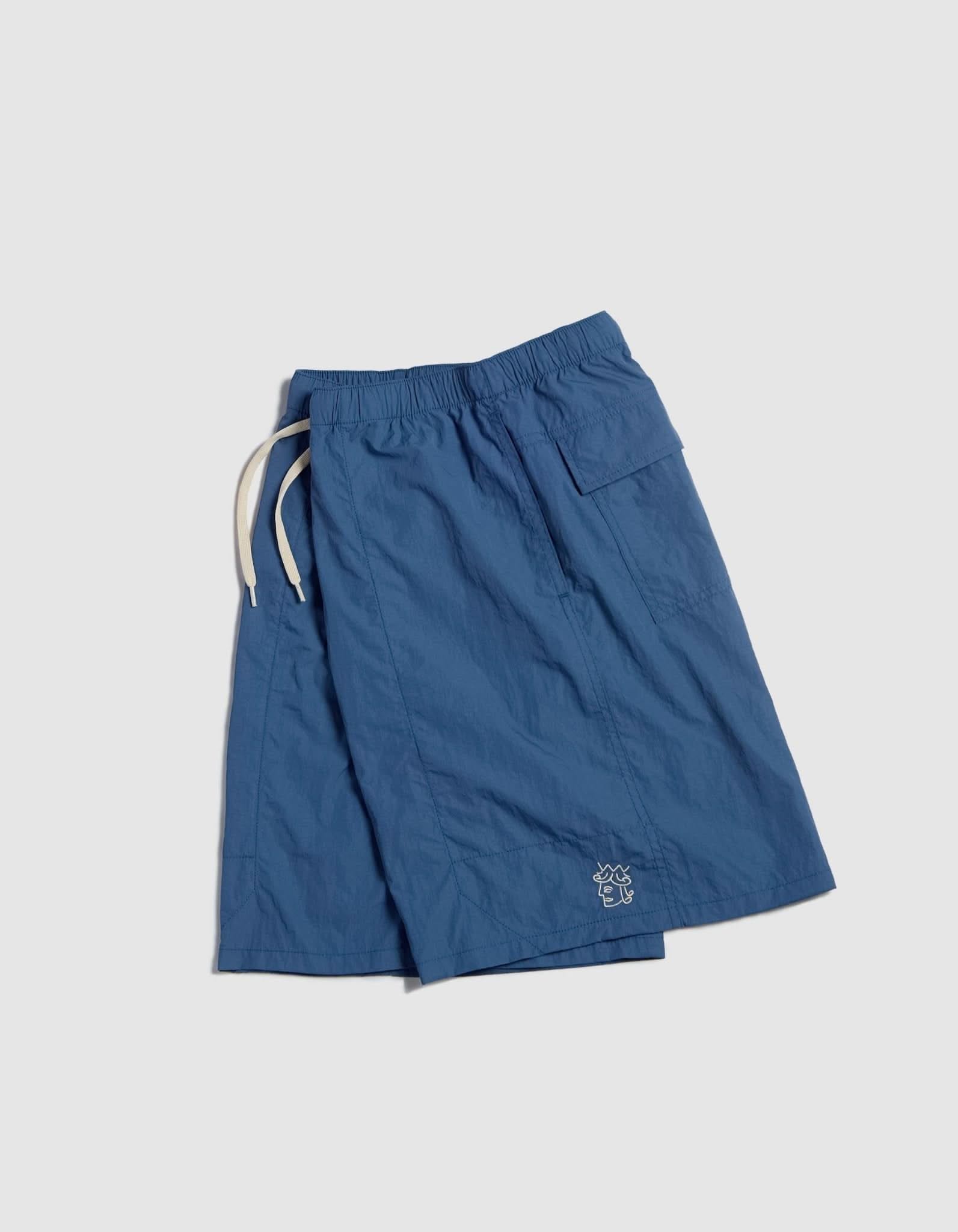 Victoria HK Queen Head Water Shorts Blue