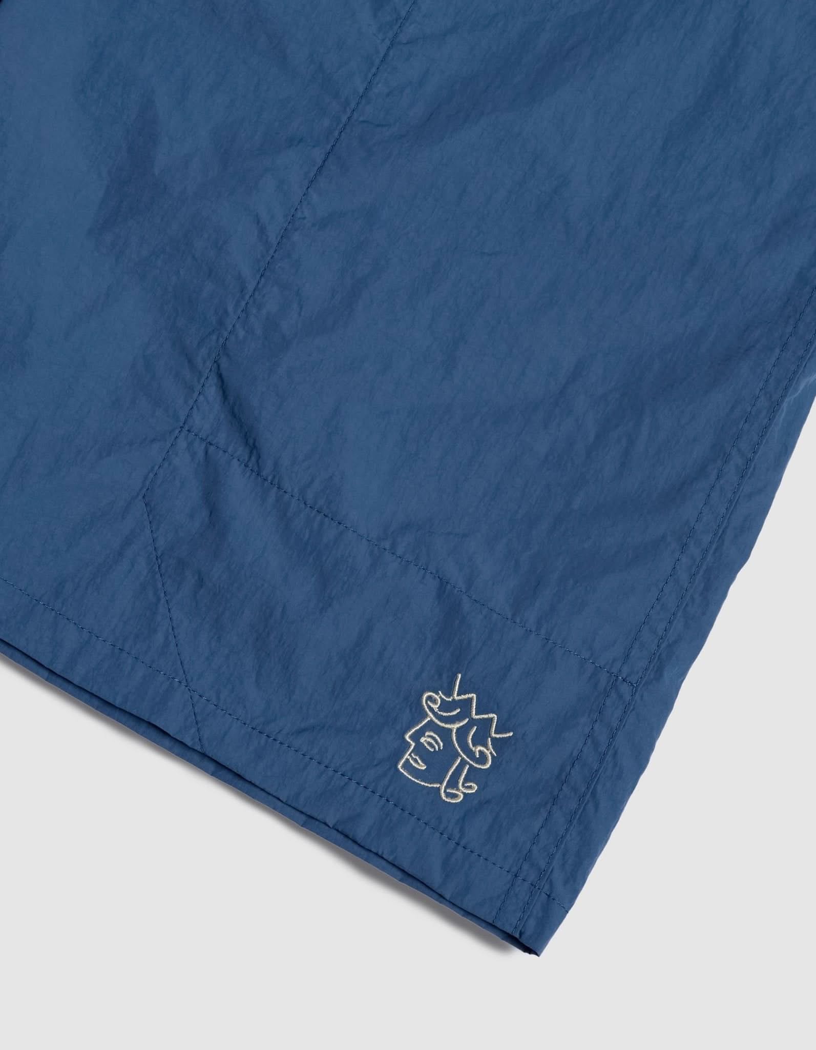 Victoria HK Queen Head Water Shorts Blue