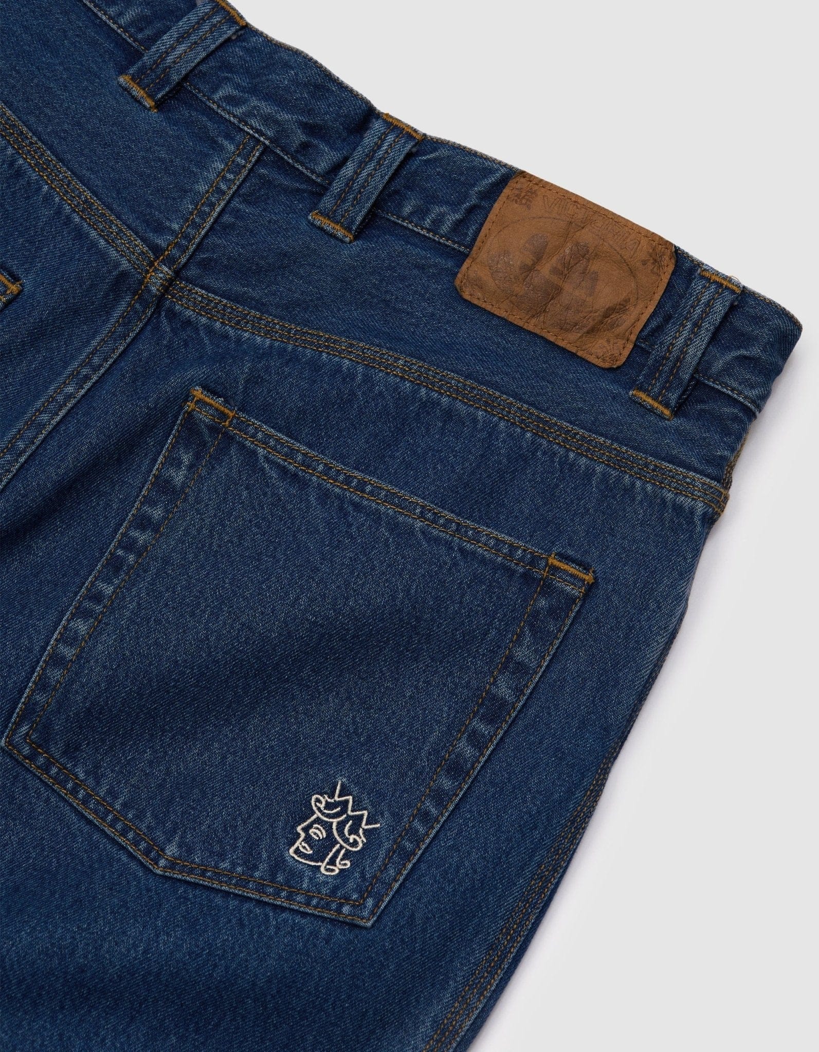 Victoria HK QH 5 Pocket Denim Pant – Stone Washed