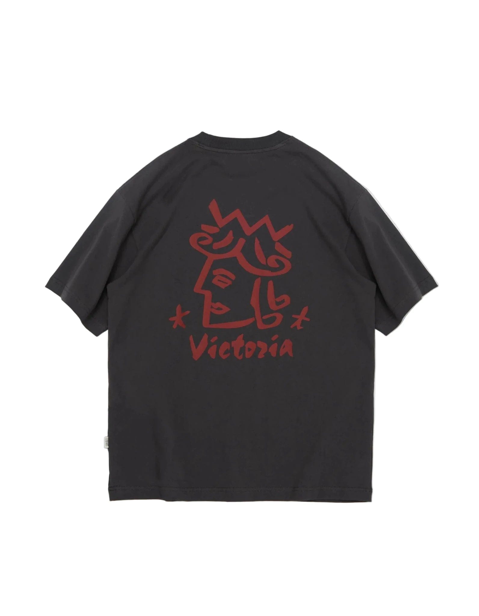 Victoria HK Sharpie QH Tee – Charcoal