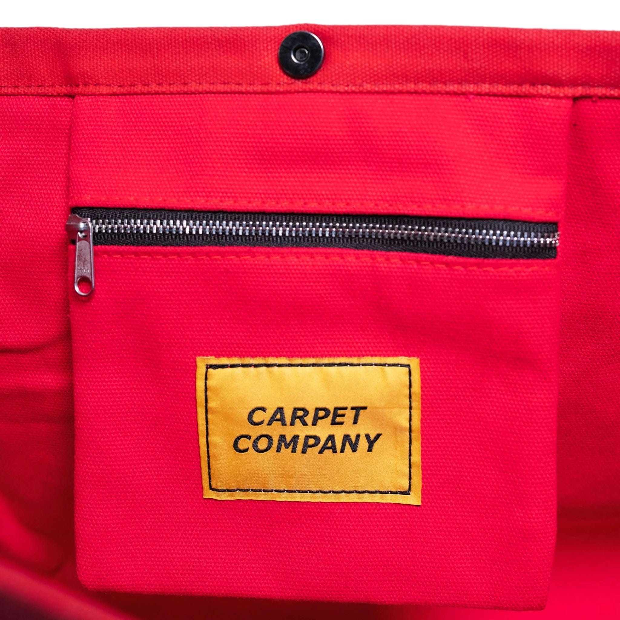 Carpet Company C-Star Canvas Tote Bag – Red