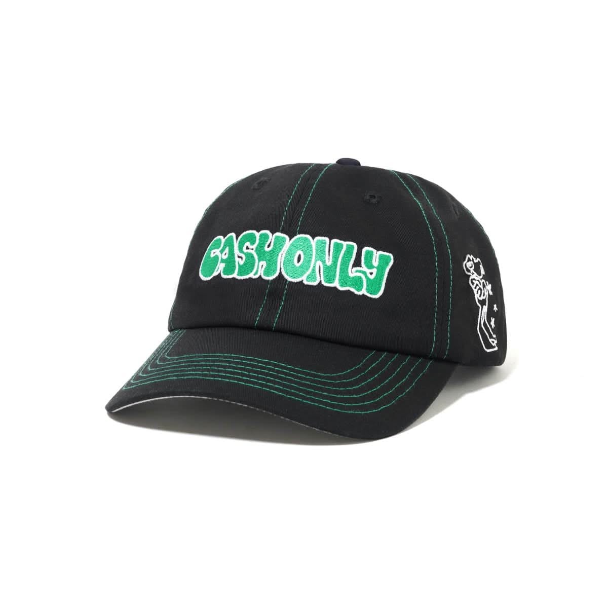 Cash Only Sketchbook 6 Panel Hat