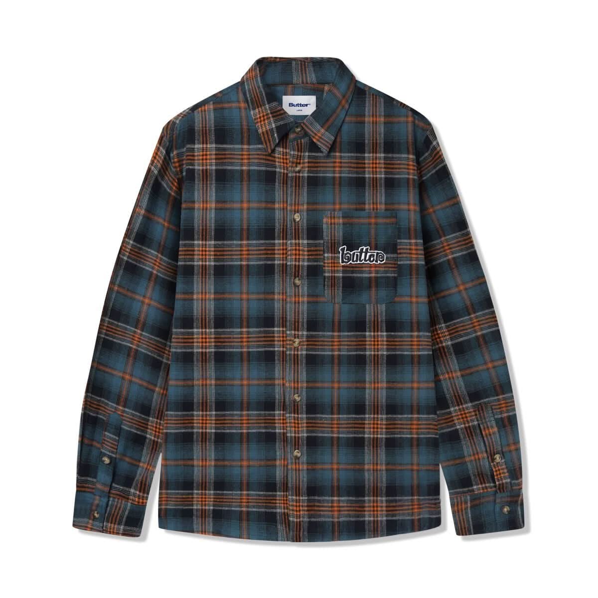 Butter Goods Swirl Plaid Shirt