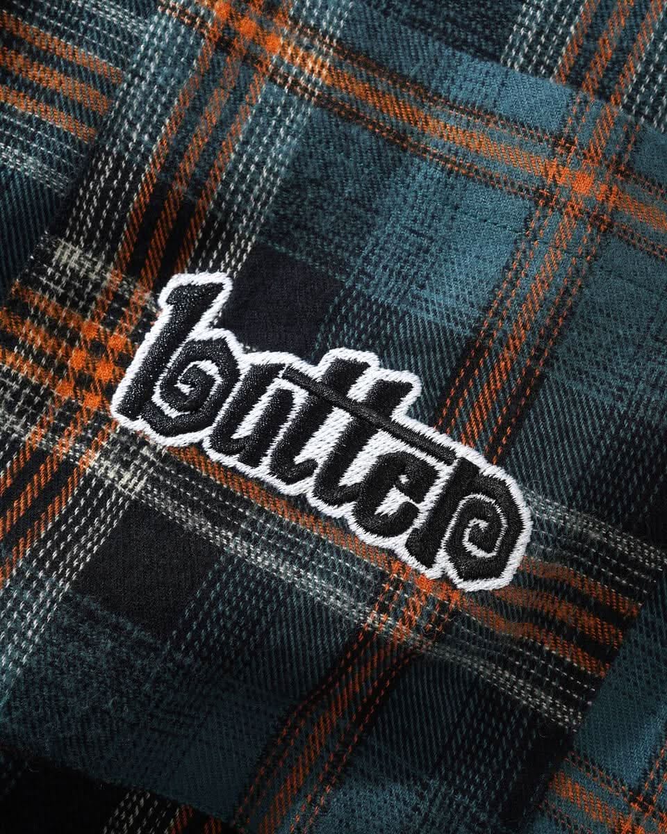 Butter Goods Swirl Plaid Shirt