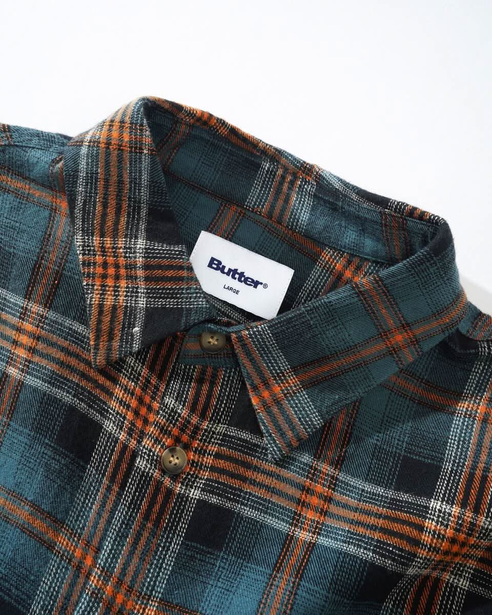 Butter Goods Swirl Plaid Shirt