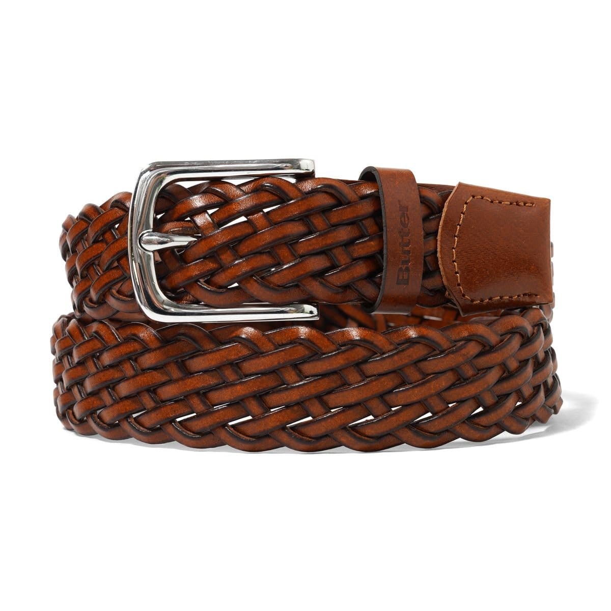 Butter Goods Leather Braided Belt