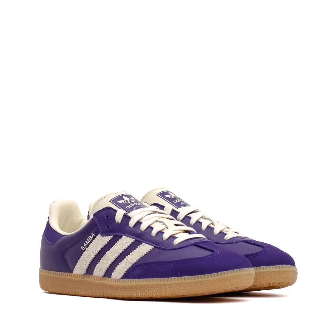 Adidas Women’s Samba OG – Purple/White/Gum Shoes