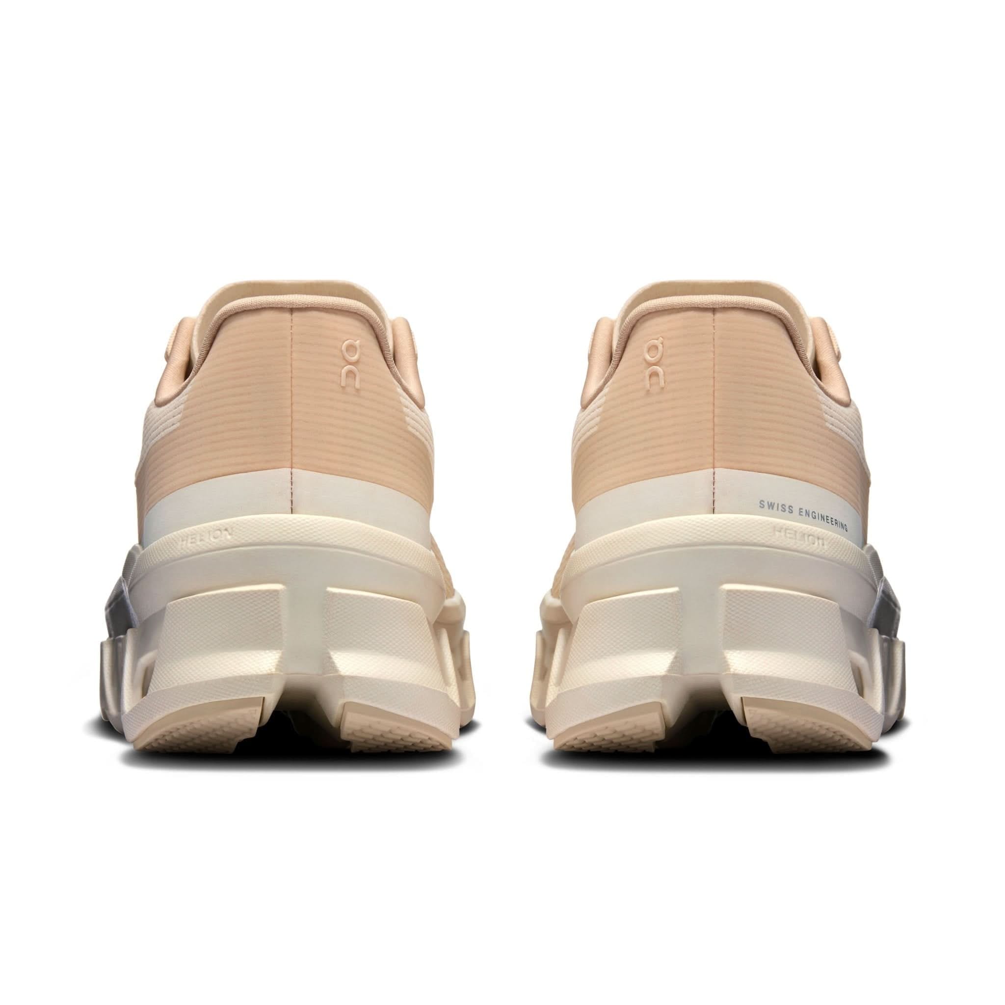 On Running On. Womens Cloudmonster Void Shoes Dew/Ivory