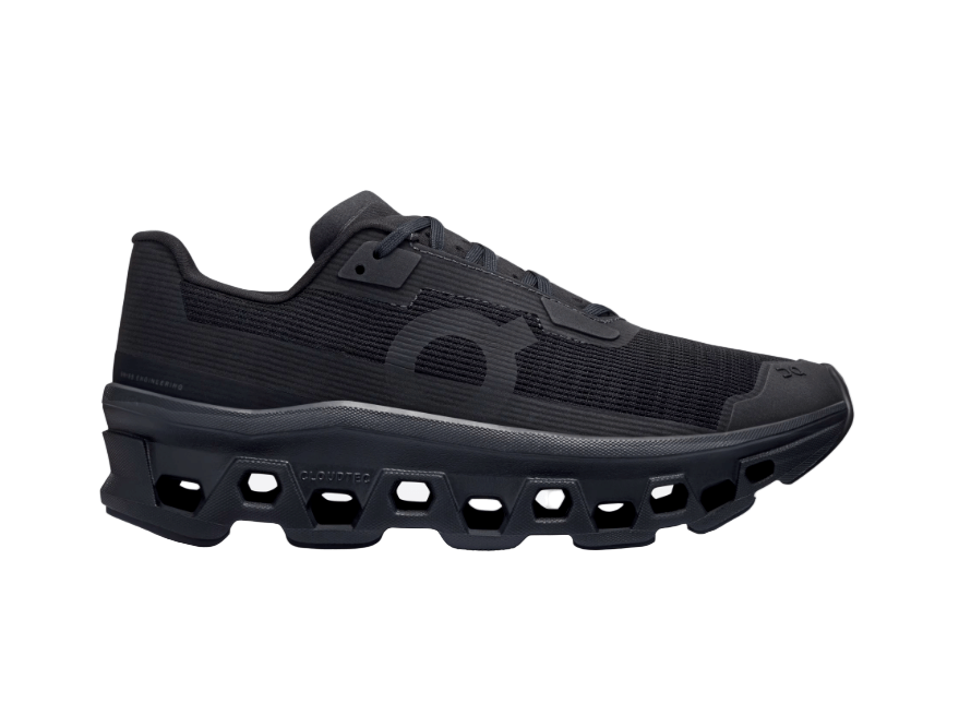 On Running On Women's Cloudmonster Void Shoes – Black