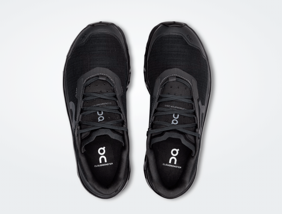 On Running On Women's Cloudmonster Void Shoes – Black