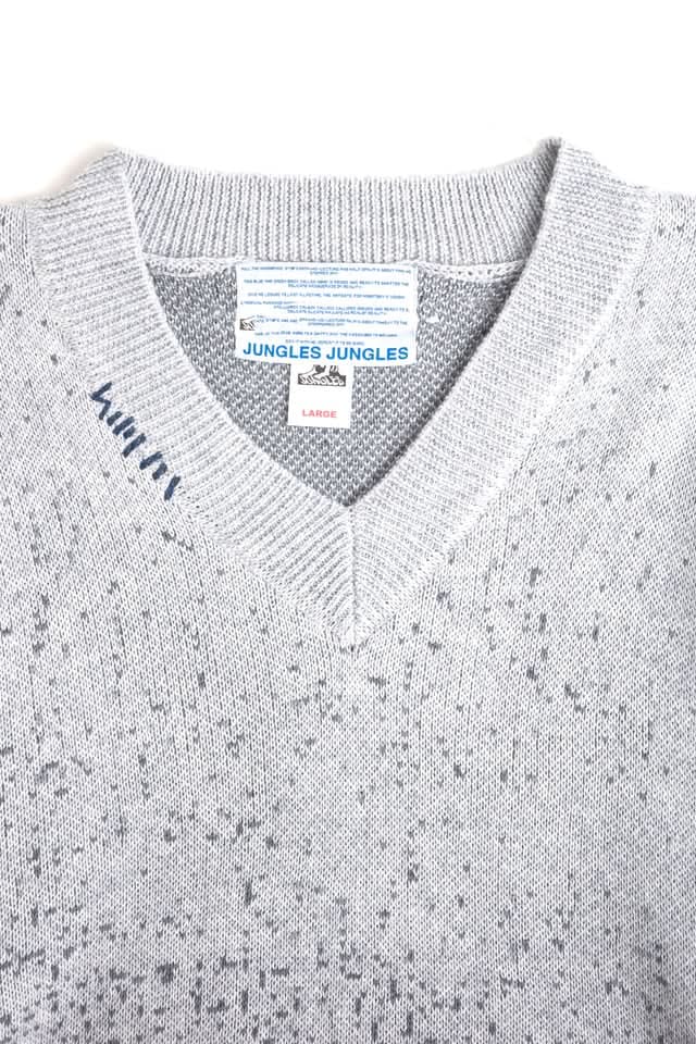Jungles Jungles Speckle V-Neck Sweater