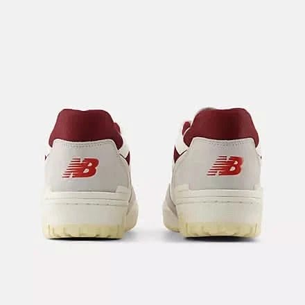 New Balance 550 Sea Salt / True Red – Men’s Sneakers