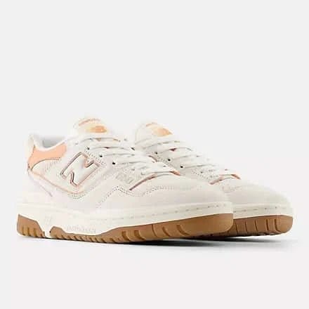 New Balance Women’s 550 – Sea Salt / Peach Nectar