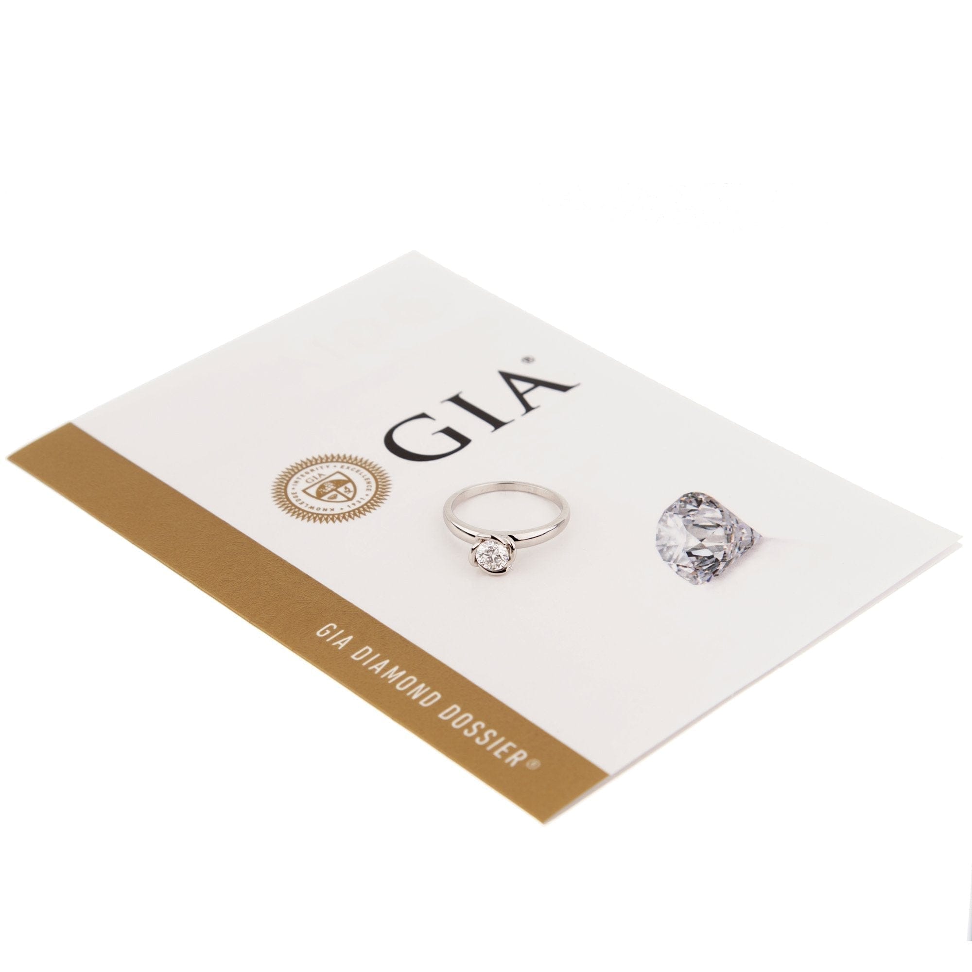 Fred of Paris Fleur Celeste Platinum Diamond .50ct Engagement Ring Sz 5 3/4