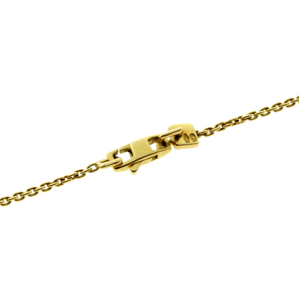 Louis Vuitton Signature Diamond 18k Yellow Gold Necklace