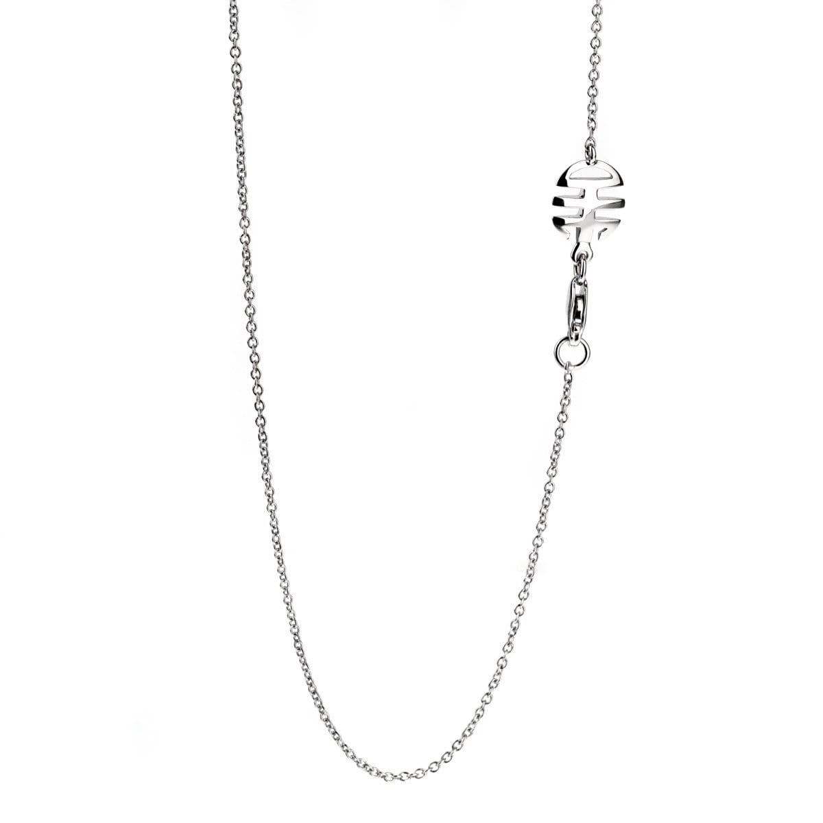 Mimi Milano Pearl 18k White Gold Pendant Necklace