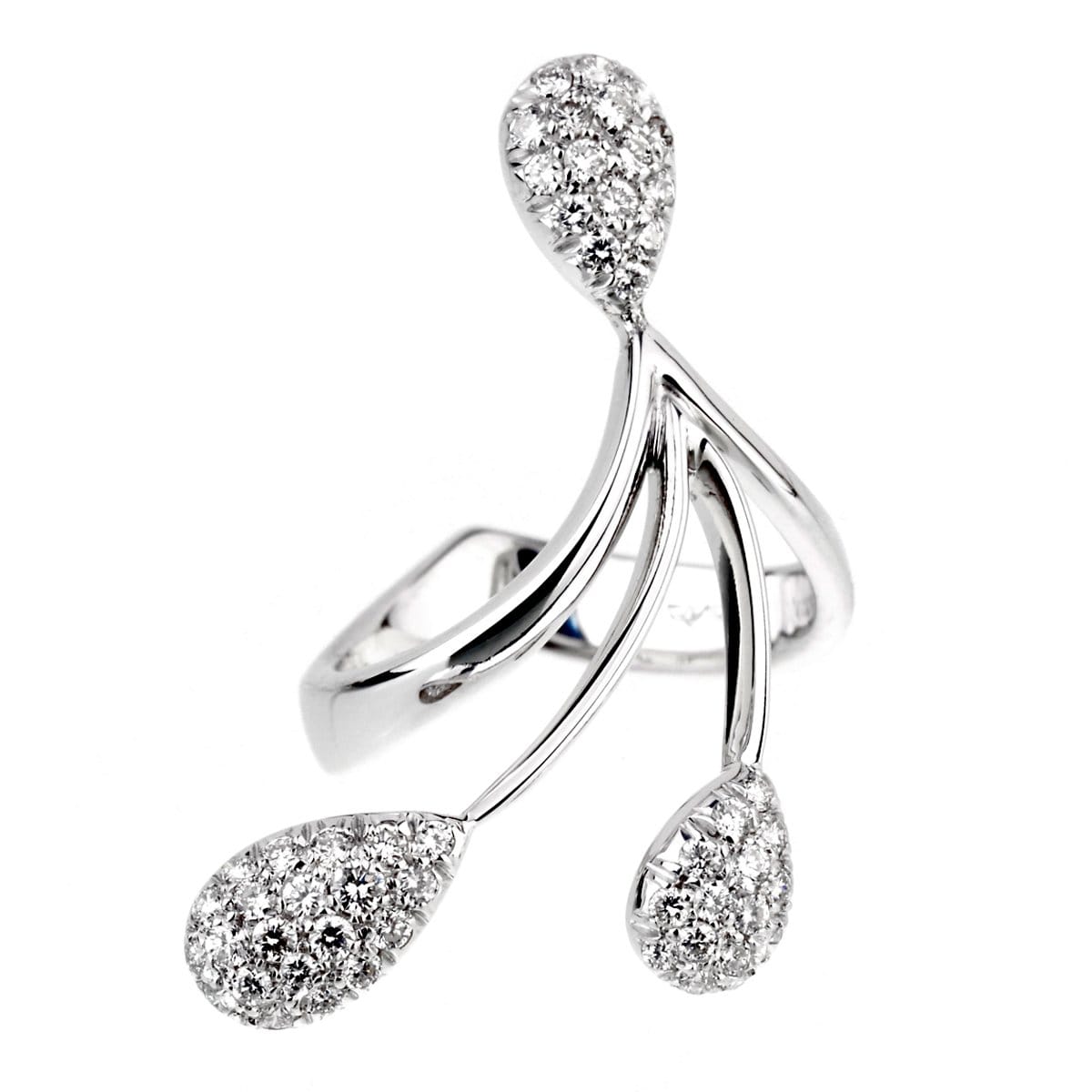 Scavia White Gold Diamond Cocktail Ring