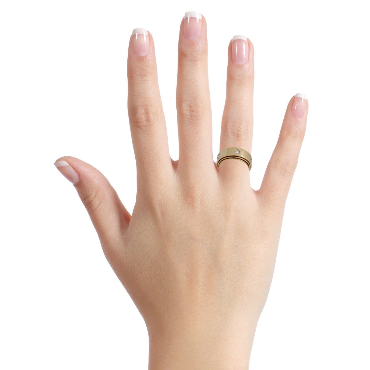 Chimento Diamond 18k Yellow Gold Band Ring