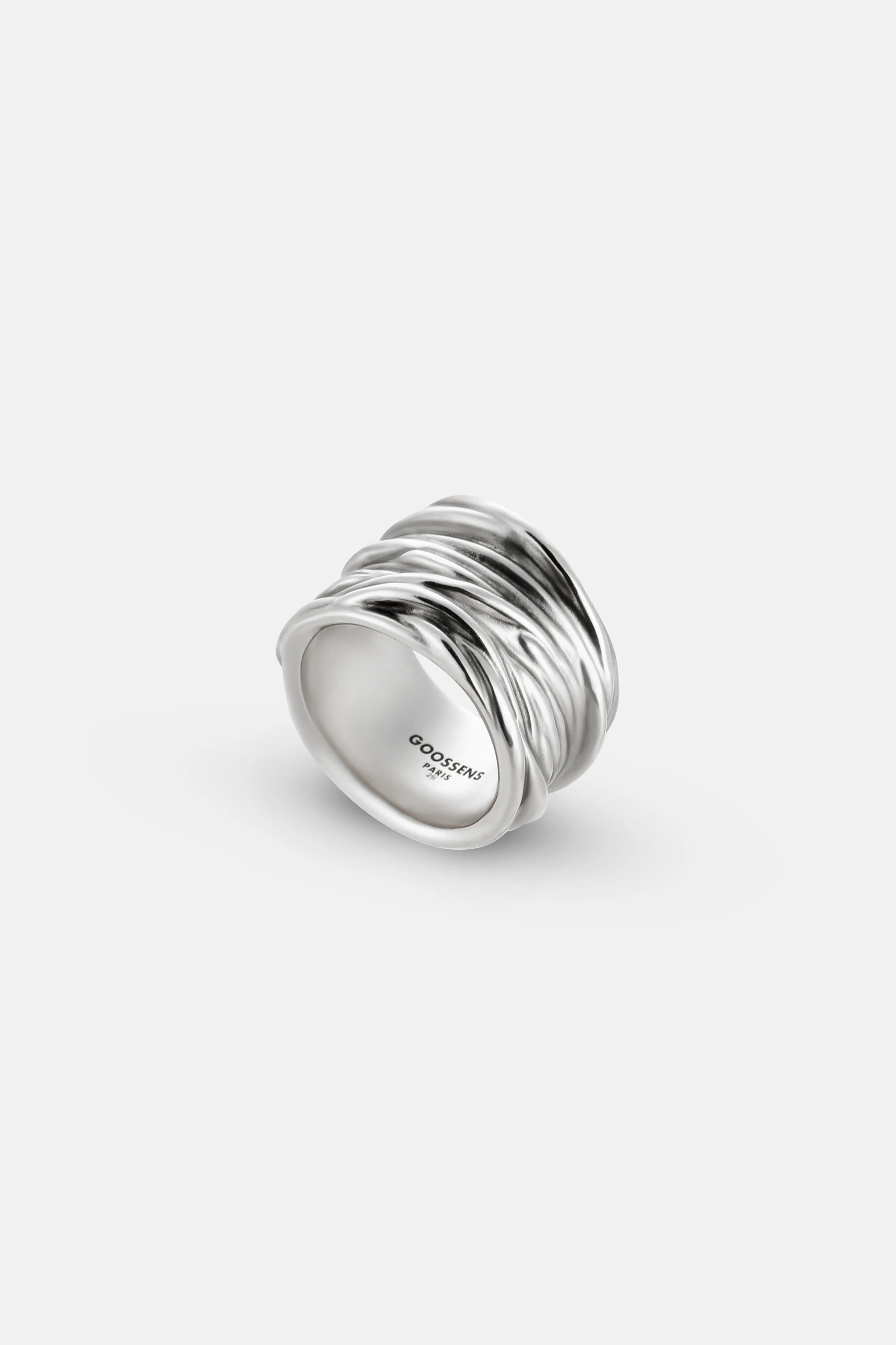 GOOSSENS PARIS GM Ariane Ring in Silver