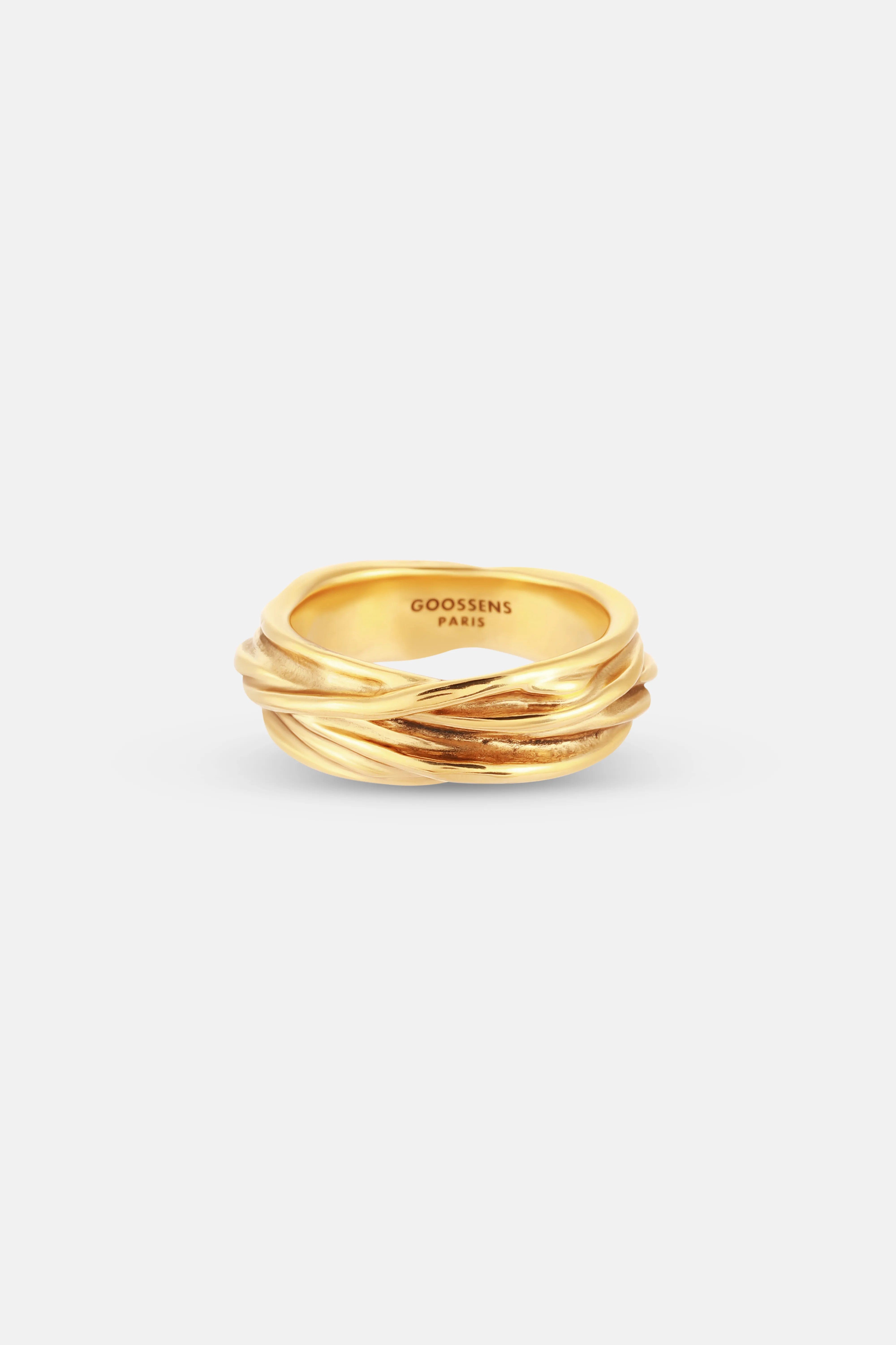 GOOSSENS PARIS PM Ariane Ring in Gold