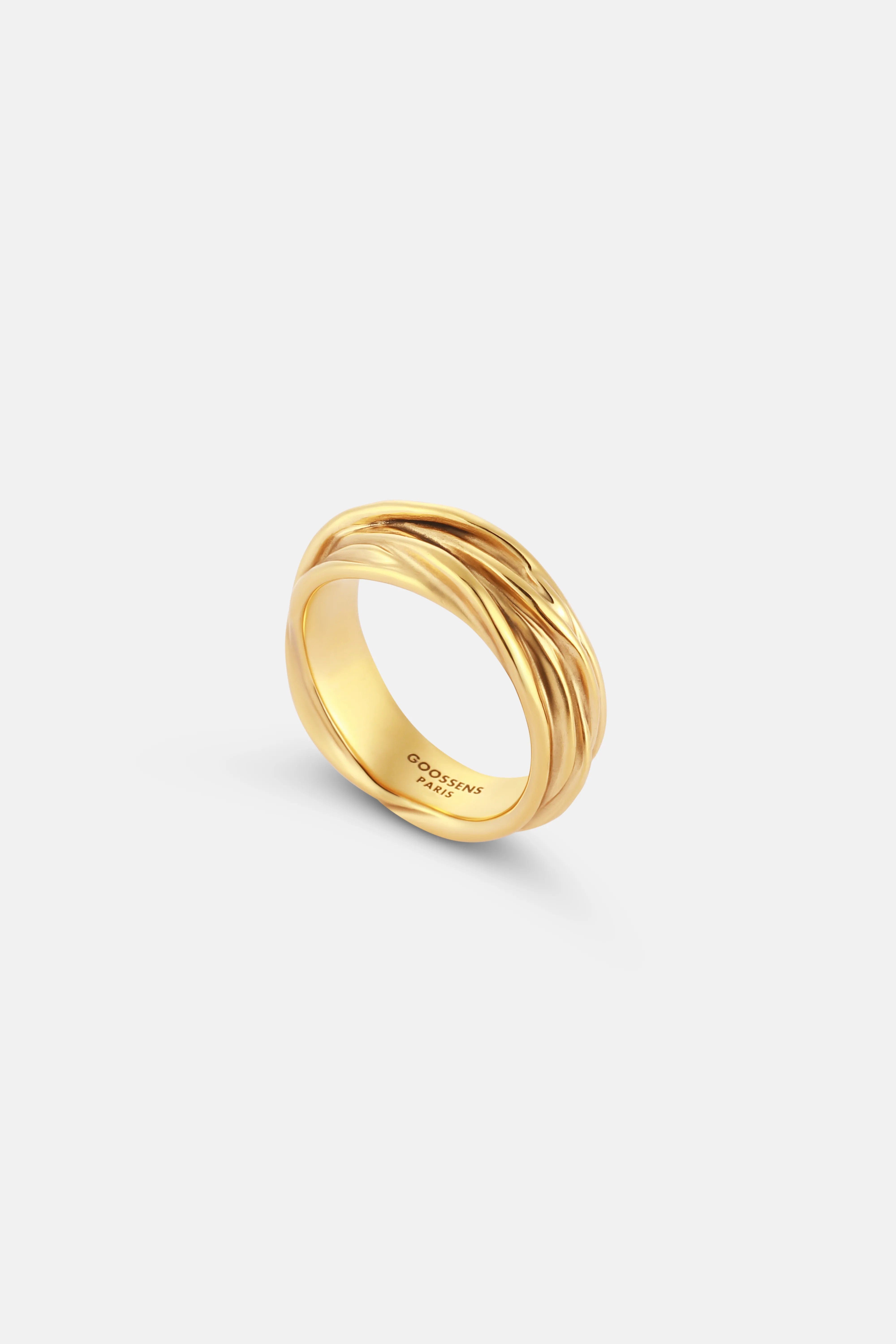 GOOSSENS PARIS PM Ariane Ring in Gold
